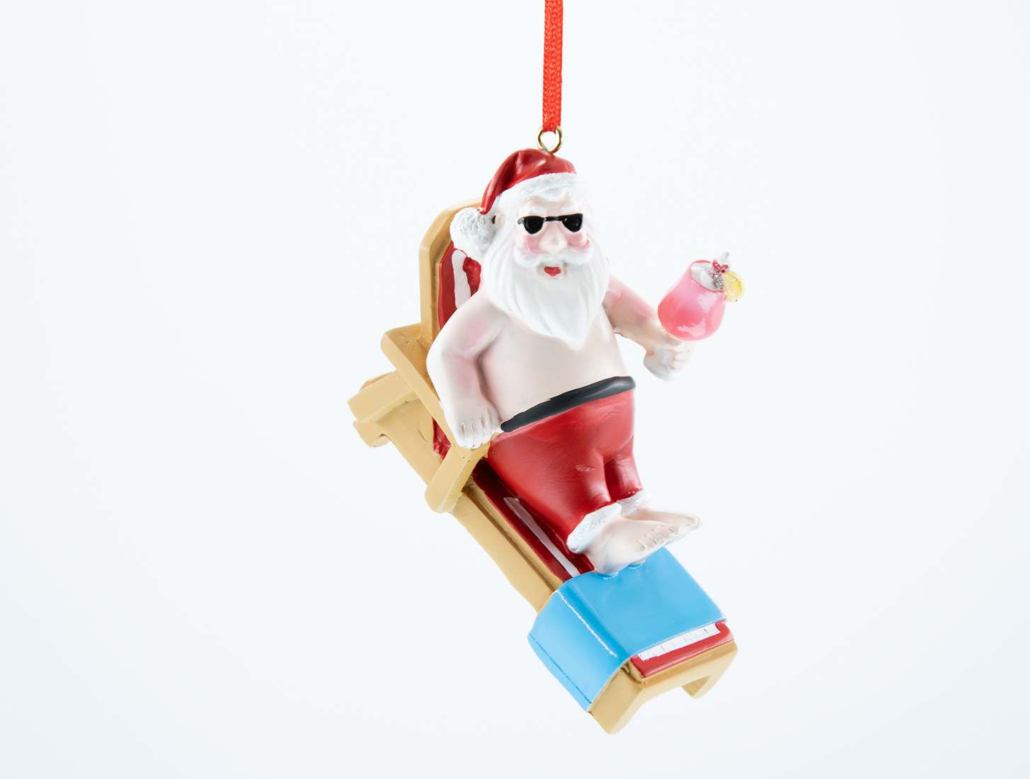 Santa Lounge Chair Weihnachtsschmuck 