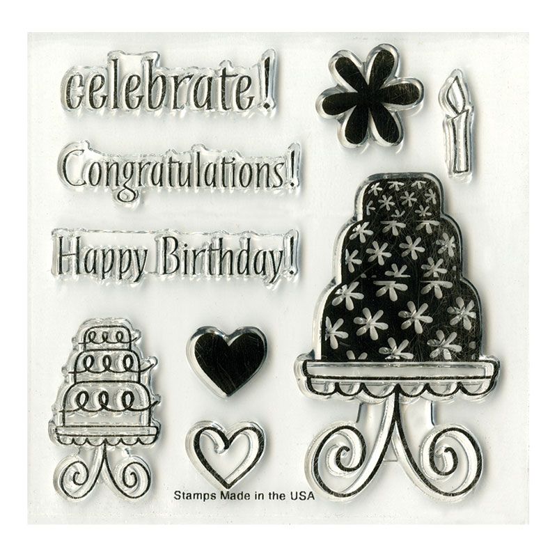 Framelits & Stamps die Set Birthday Cake