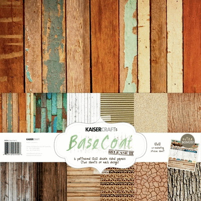 Kaisercraft Base Coat Relase Paper Pack