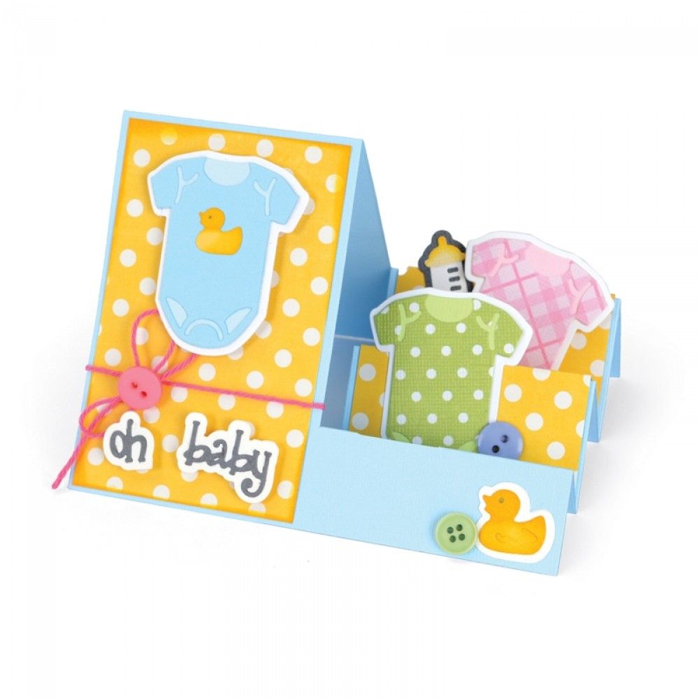Sizzix Triplits Oh Baby by Stephanie Barnard