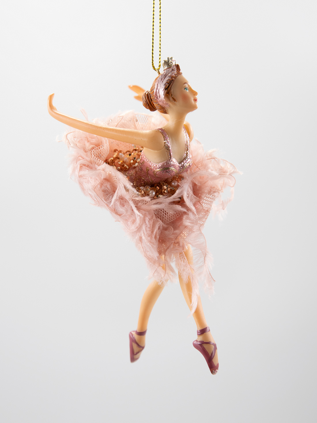 Ballerina Tänzerin Christbaumschmuck  
