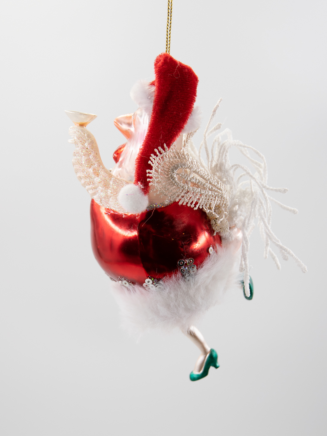Weihnachtsschmuck Hänger Huhn