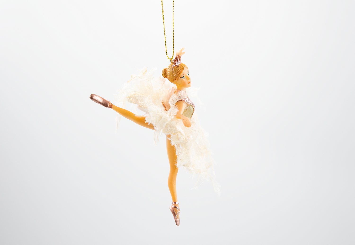 Ballerina Tänzerin Christbaumschmuck