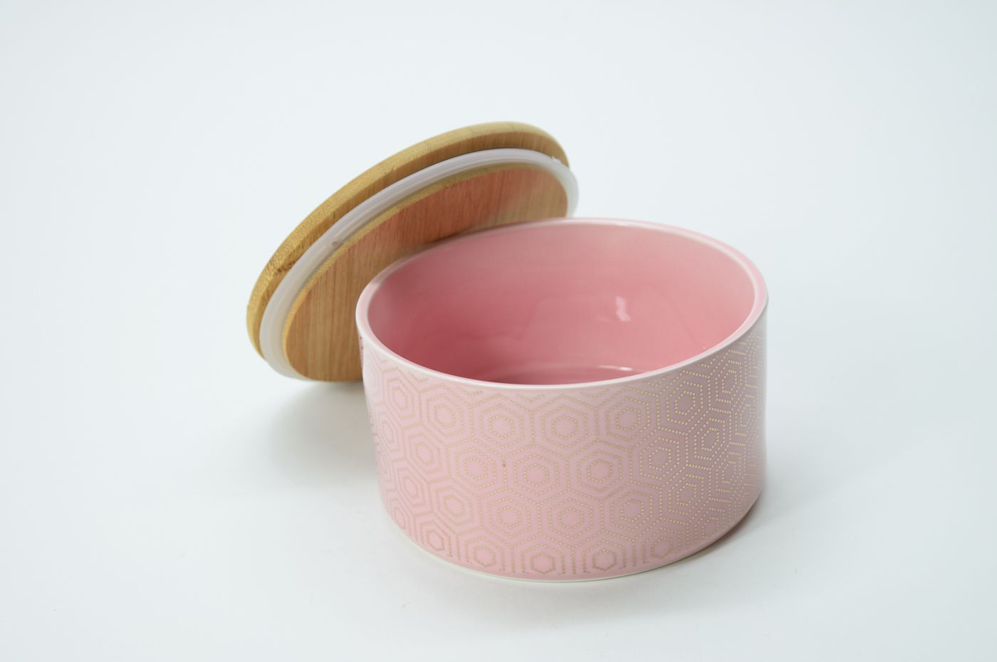 Vorratsdose rosa 16 cm Landhausstil