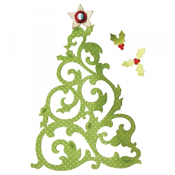 Sizzix Stanze Thinlits Christmas Tree