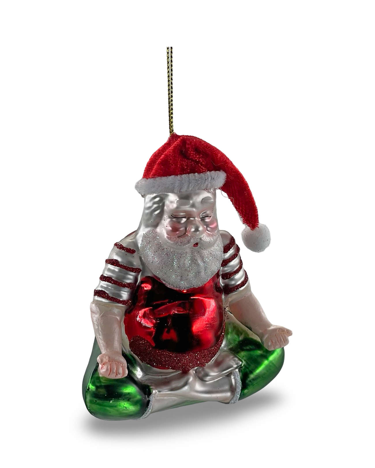 Gift Company meditierender Santa Weihnachtsschmuck