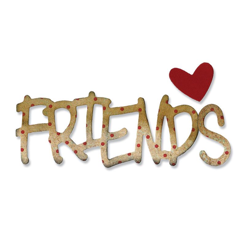 Sizzix Stanze Sizzlits Phrase Friends