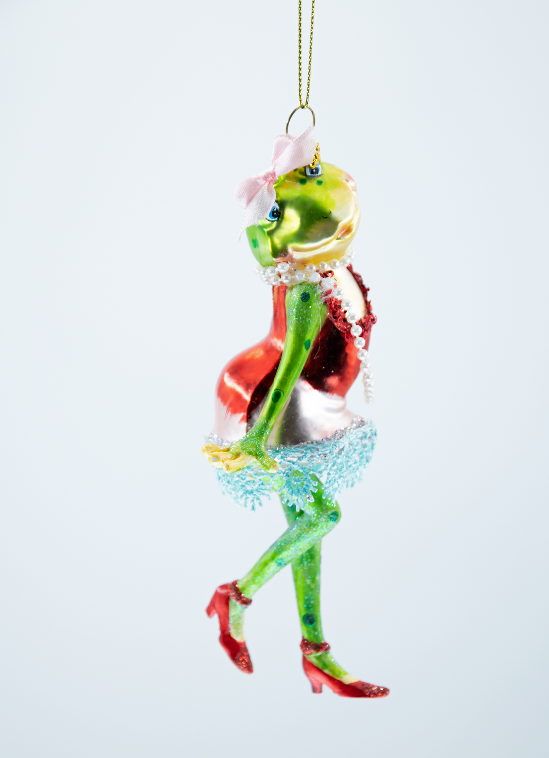 Elegant Frog Lady Weihnachtsschmuck 